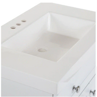 Everdean 31 in. W x 19 in. D x 34 in. H Single Sink Freestanding Bath Vanity - $210