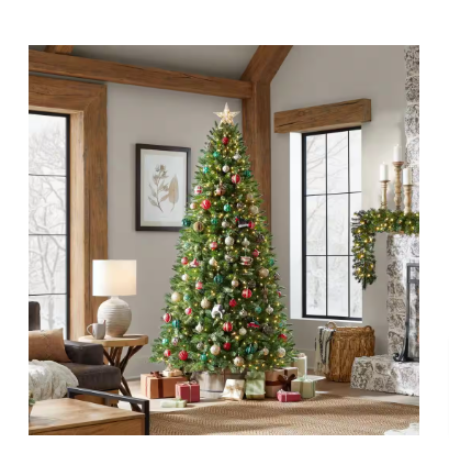 Home Accents Holiday 7.5 ft. Camden Spruce Pre-Lit LED Artificial Tree - $140