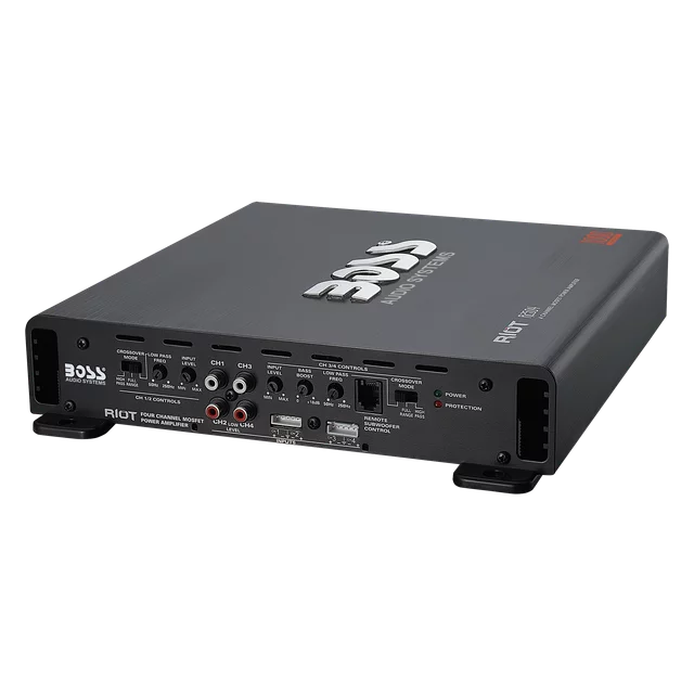 BOSS Audio Systems R2504 Riot Series Car Audio Amplifier - $55