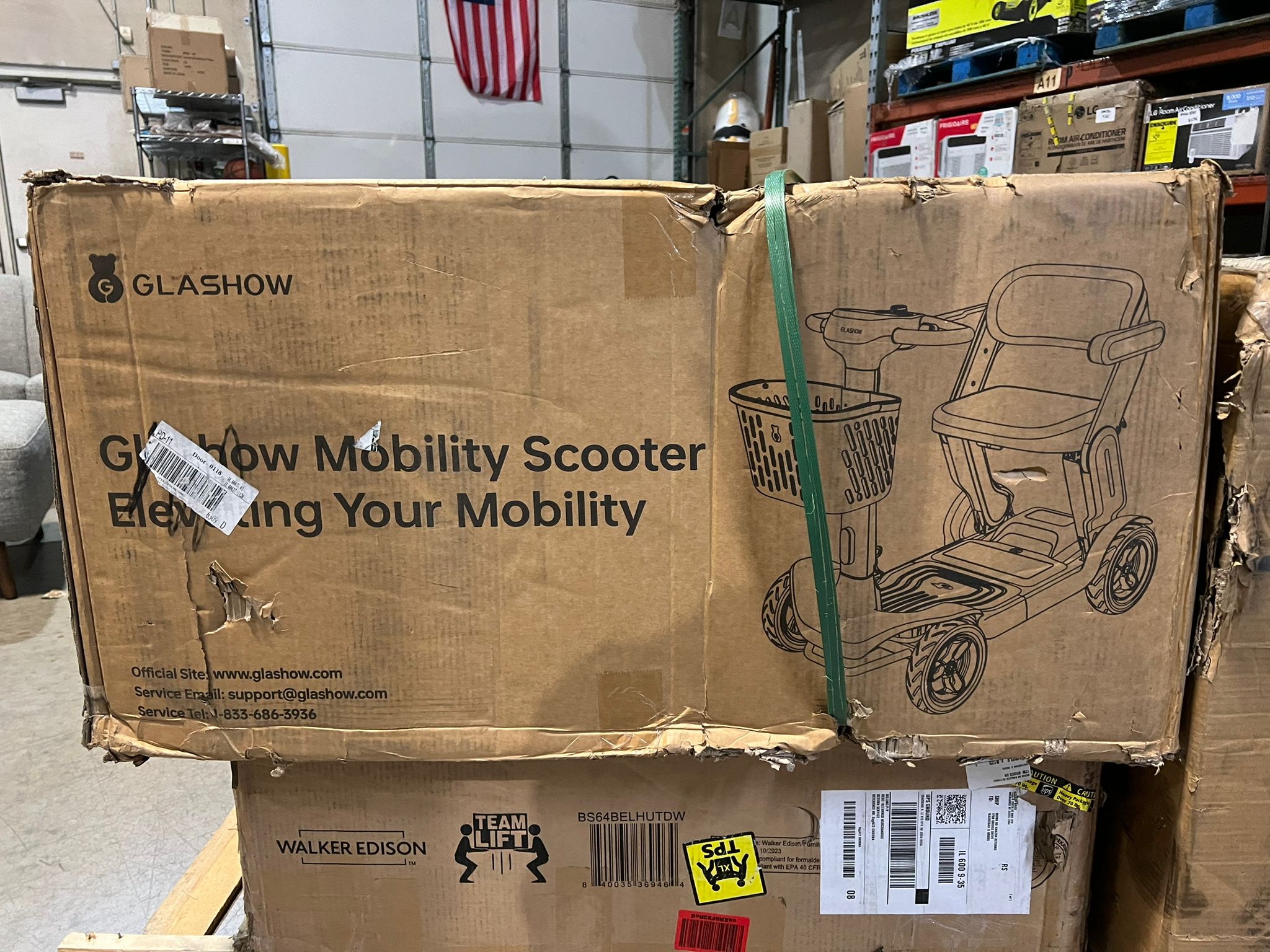 Foldable Mobility Scooter - Electric Scooter with Seat for Adults - $780