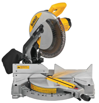 DEWALT 15 Amp Corded 12 in. Single Bevel Compound Miter Saw - $170