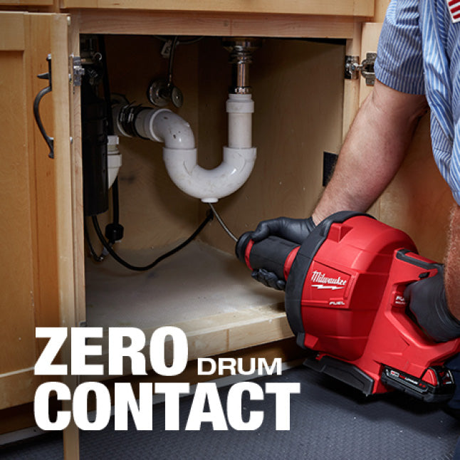 M18 FUEL 18-Volt Lithium-Iron Cordless Plumbing Drain Snake Auger Kit (SLIGHTLY USED)- $310