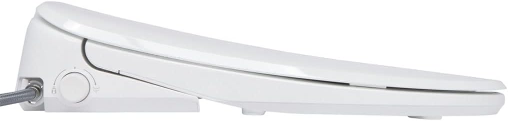 ALPHA BIDET UX Pearl Bidet Toilet Seat in Elongated White - $300