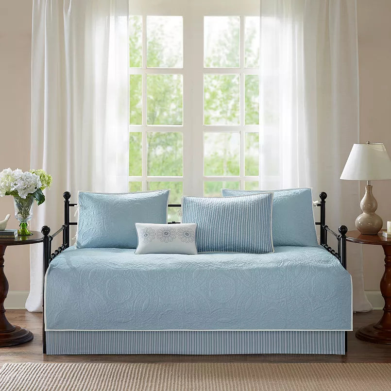 Madison Park 6-piece Brenna Daybed Set with Throw Pillow - $45