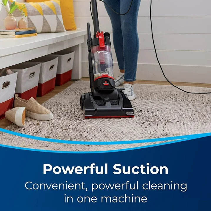 BISSELL CleanView Corded Bagless Pet Upright Vacuum 3533 - $55