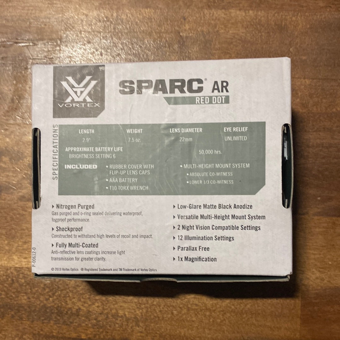 SPARC AR RED DOT SCOPE - $165