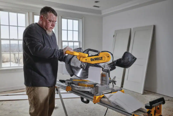 DEWALT 15 Amp Corded 12 in. Compound Double Bevel Miter Saw - $250