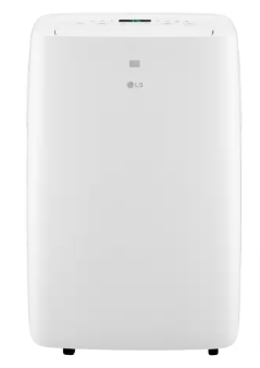 LG 6,000 BTU (DOE) 115-Volt Portable Air Conditioner, Cools 250 Sq. Ft. - $190