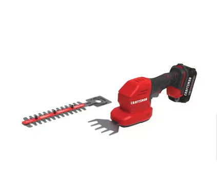 CRAFTSMAN 20-volt Max 8-in Battery Hedge Trimmer 1.5 Ah - $55