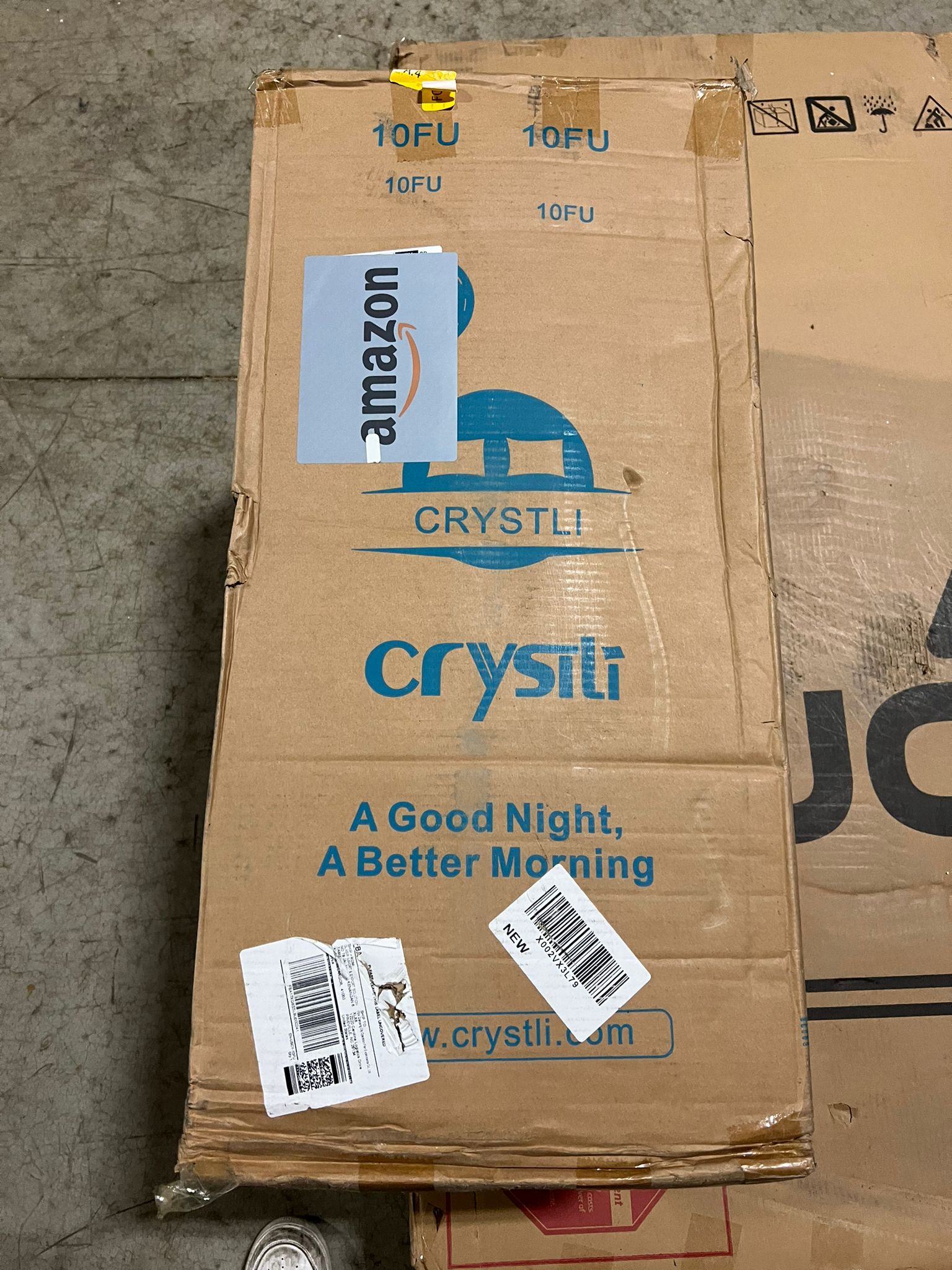 Crystli Full Mattress, 10 Inch Memory Foam with Innerspring Hybrid Full Size - $175