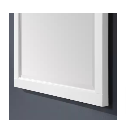 Home Decorators 33 in. W x 36 in. H Framed Wall Mount Bathroom Vanity Mirror - $85