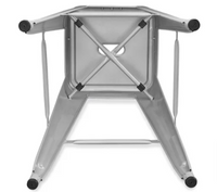 Industrial Metal Stool - 30", Silver - Set Of Four- $145