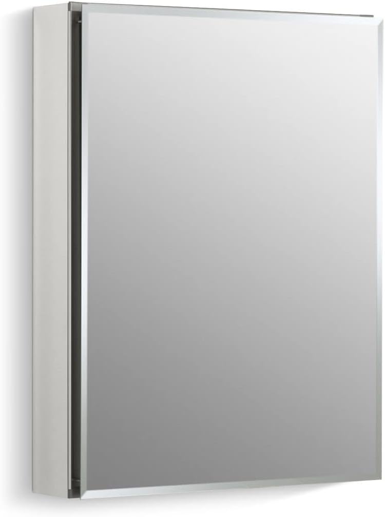 KOHLER 20" W x 26" H Single-Door Bathroom Medicine Cabinet with Mirror - $85