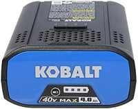 Kobalt 40-Volt 4-Amps 4.0ah Li-Ion Power Equipment Battery (Charger Included) - $100