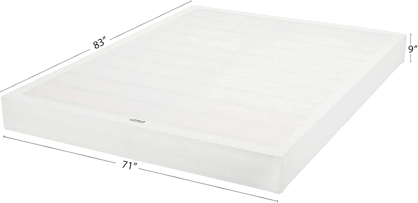 Amazon Basics Smart Box Spring Bed Base, 9 Inch Mattress Foundation - $100