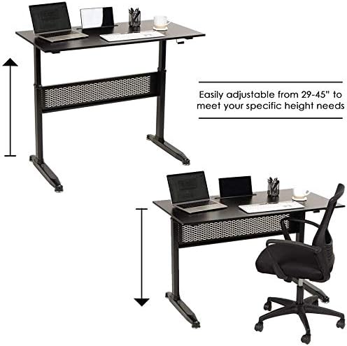 Adjustable Standing Desk, Computer Desk Height Converter Desk Computer Workstation - $90