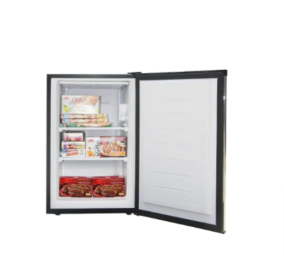 Magic Chef 3.0 cu. ft. Upright Freezer in Stainless Steel - $150
