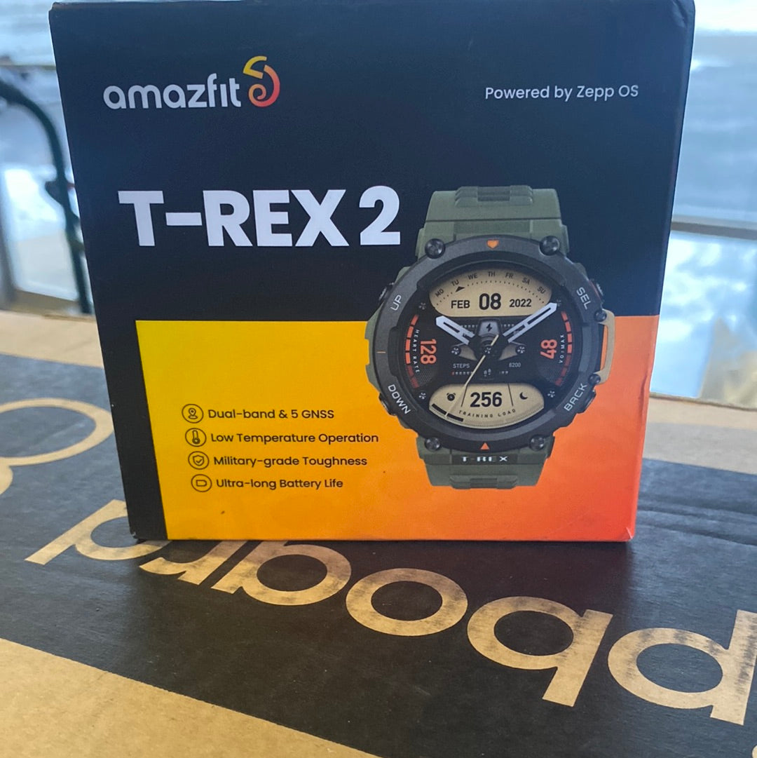 Amazfit T-Rex 2 Smart Watch: Dual-Band & 5 Satellite Positioning