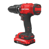 CRAFTSMAN 1/2-in 20-volt Max Variable Speed Cordless Hammer Drill (1-Battery) - $60