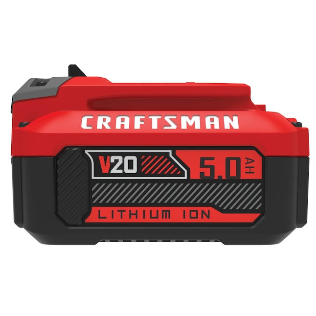 CRAFTSMAN V20 20-V Lithium-ion Battery (5 Ah) (Charger Included) - $85