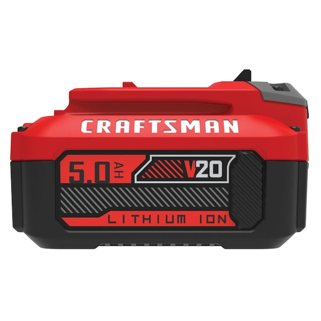 CRAFTSMAN V20 20-V Lithium-ion Battery (5 Ah) (Charger Included) - $85