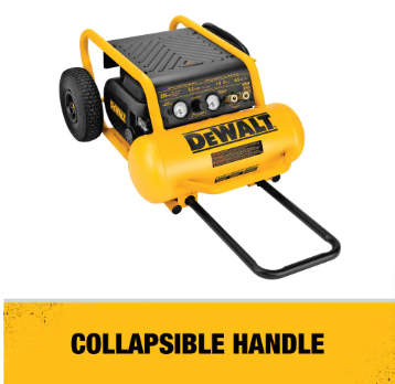 DEWALT 4.5 Gal. Portable Electric Air Compressor - $285
