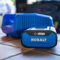 Kobalt 40v 40-Volt 6 Ah li-ion 240-Watt Battery (Charger Included) - $160