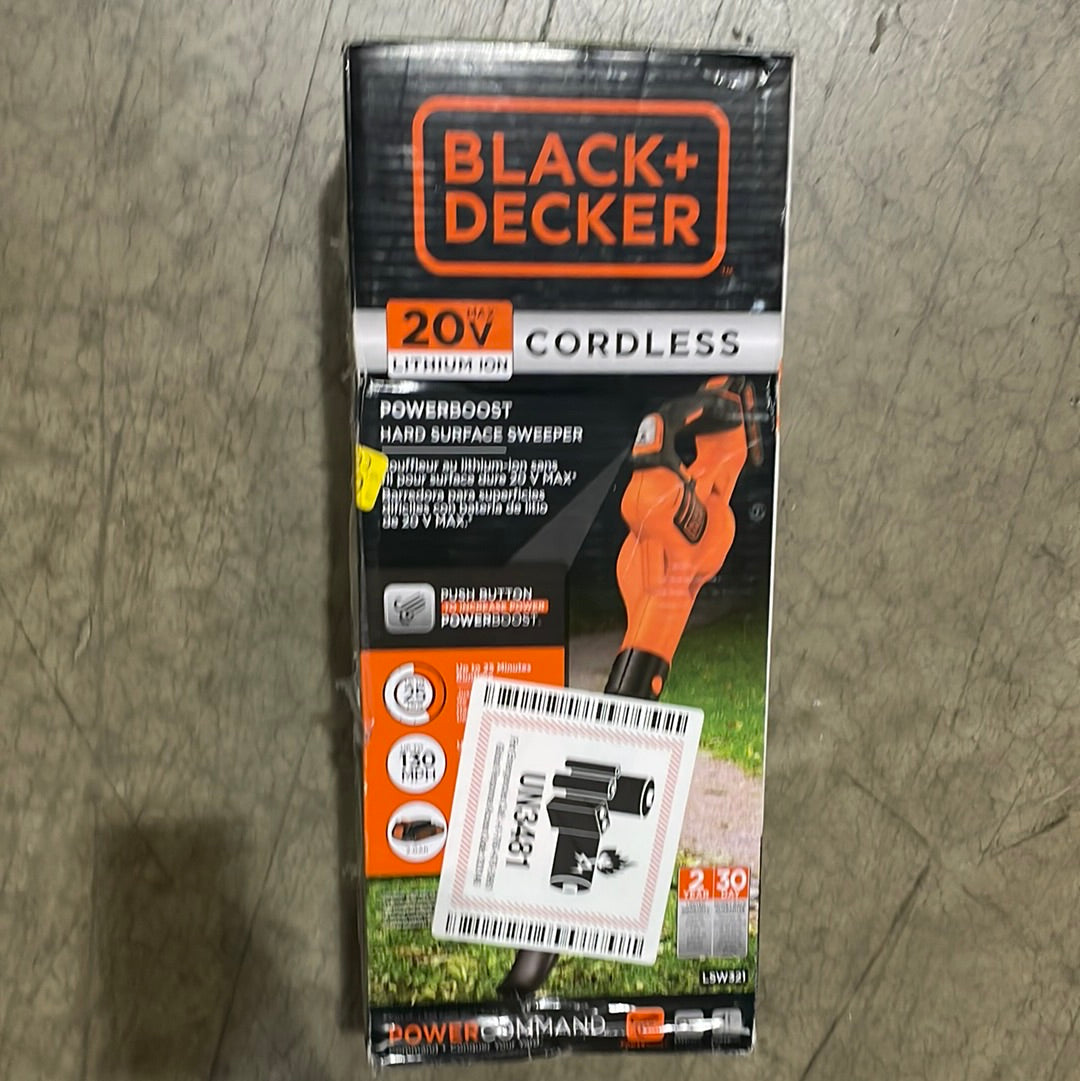 Black+Decker LSW321 20V Cordless Blower: Spec Review & Deals