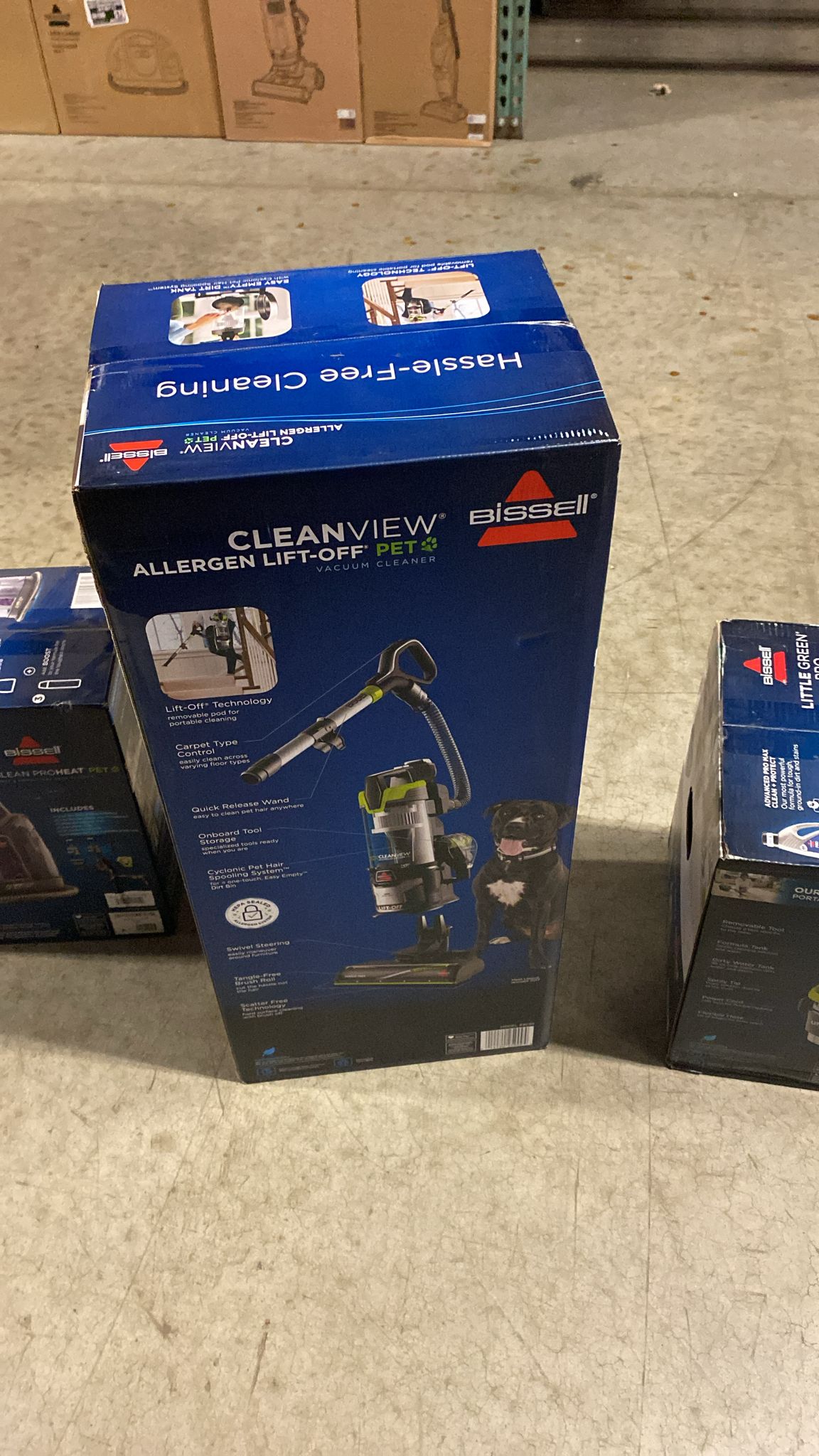 BISSELL CleanView Allergen Pet Lift-Off Upright Vacuum -  $100