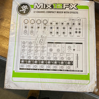 MackieMix12FX 12-Channel Compact Mixer with Effects - $90