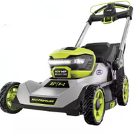 RYOBI 40V Brushless 21 in. Cordless Battery Walk Behind Self-Propelled Lawn Mower - $350
