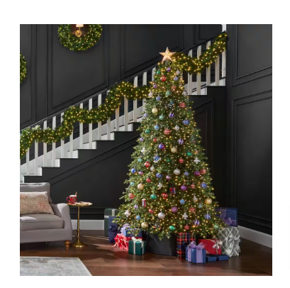 Home Decorators Collection 9 ft. Elegant Grand Fir Christmas Tree - $360
