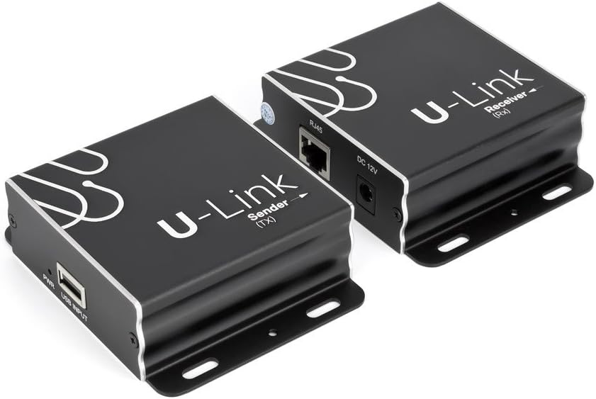 Sewell U-Link Ul10, USB 2.0 Over Single CAT5E/6 Extender, 200 ft, 480 Mbps - 75
