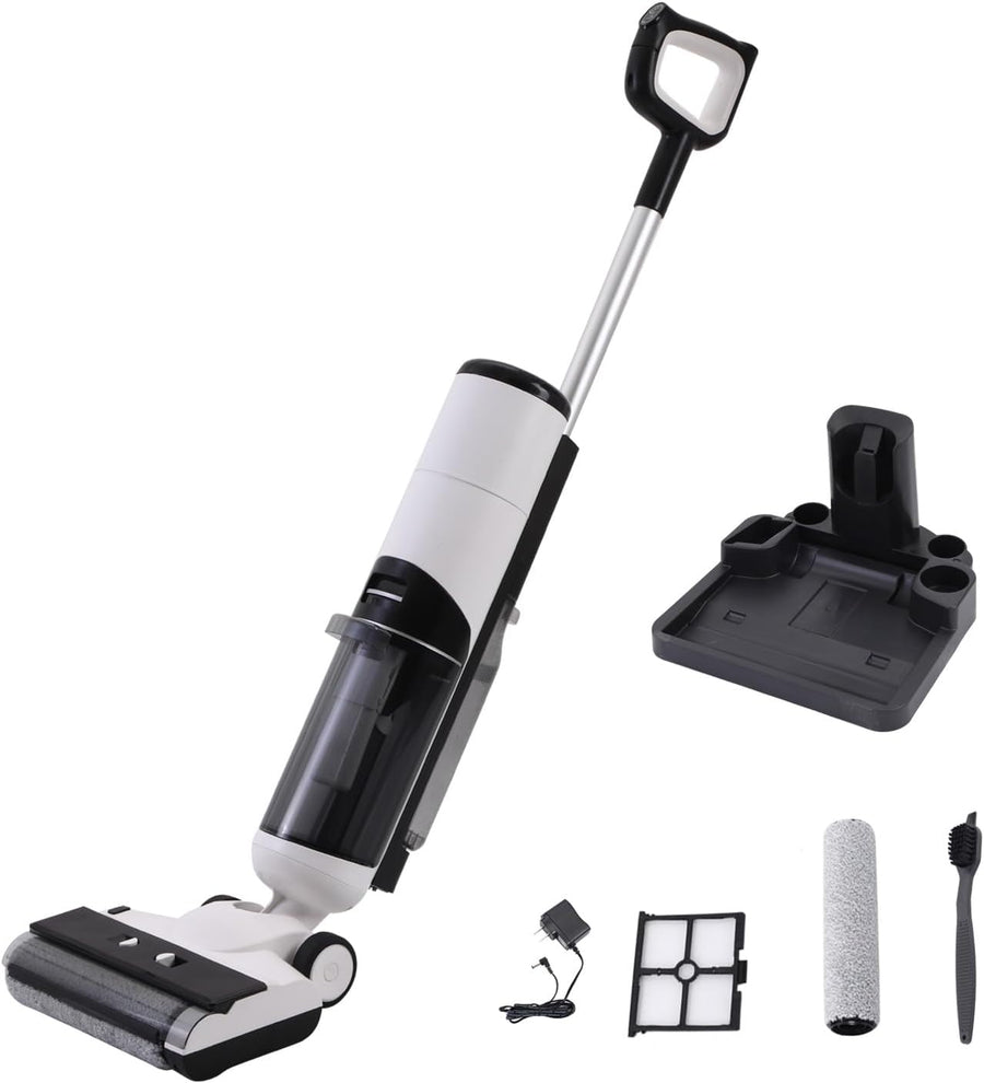 Cordless Wet Dry Vacuum Cleaner, Hardwood Floor Cleaner Vacuum Mop All in One - $160