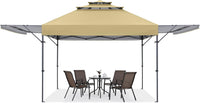 COOSHADE 10x17 Instant Canopy Tent 3-Tier Pop Up Canopy with Ventilation - $110