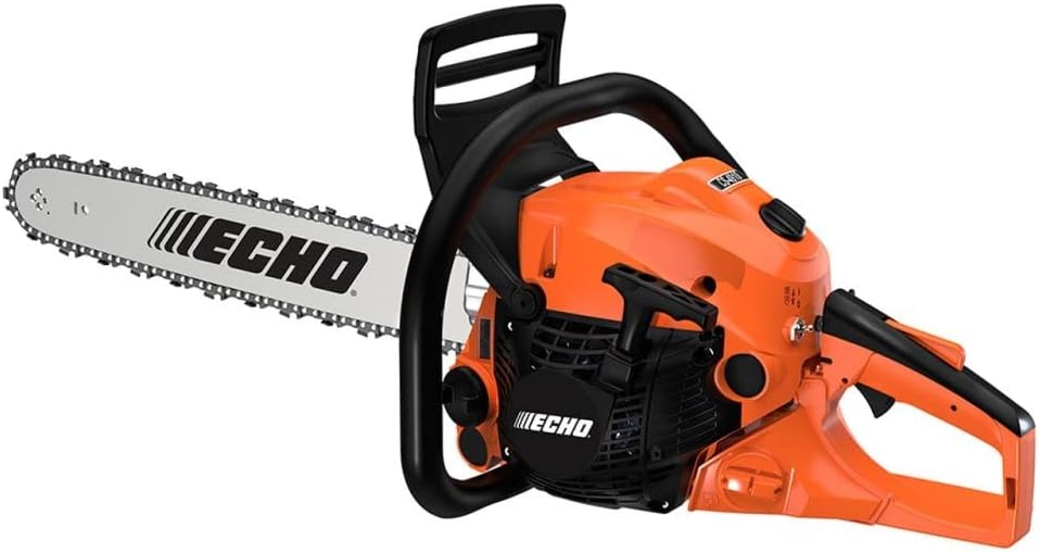 ECHO 18 in. 50.2 cc Gas 2-Stroke Rear Handle Chainsaw - $280