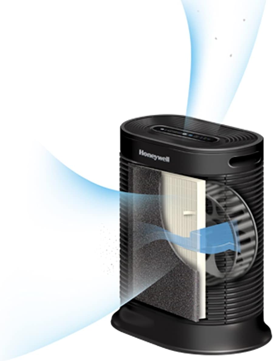 Honeywell HPA-250 Bluetooth Smart True HEPA Air Purifier, Airborne Allergen Reducer - $130