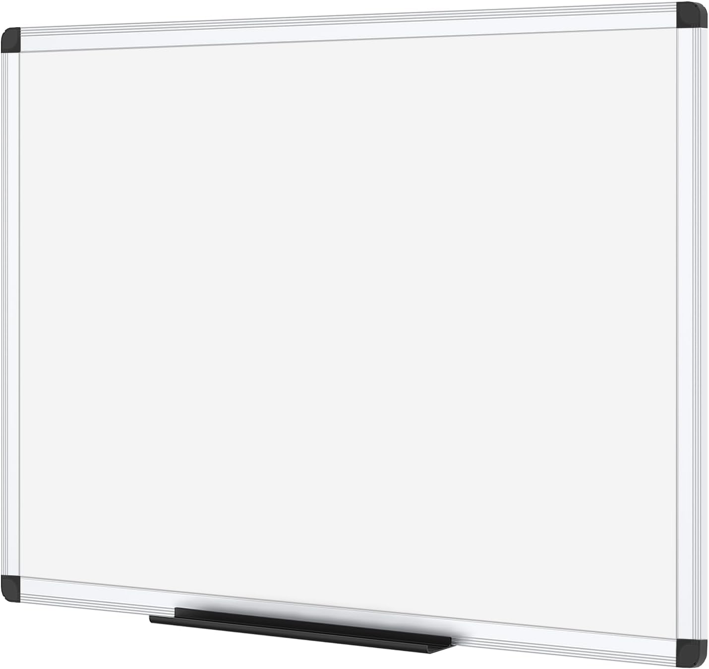 VIZ-PRO Magnetic Whiteboard/Dry Erase Board, 48 X 36 Inches, Silver Aluminium Frame - $35