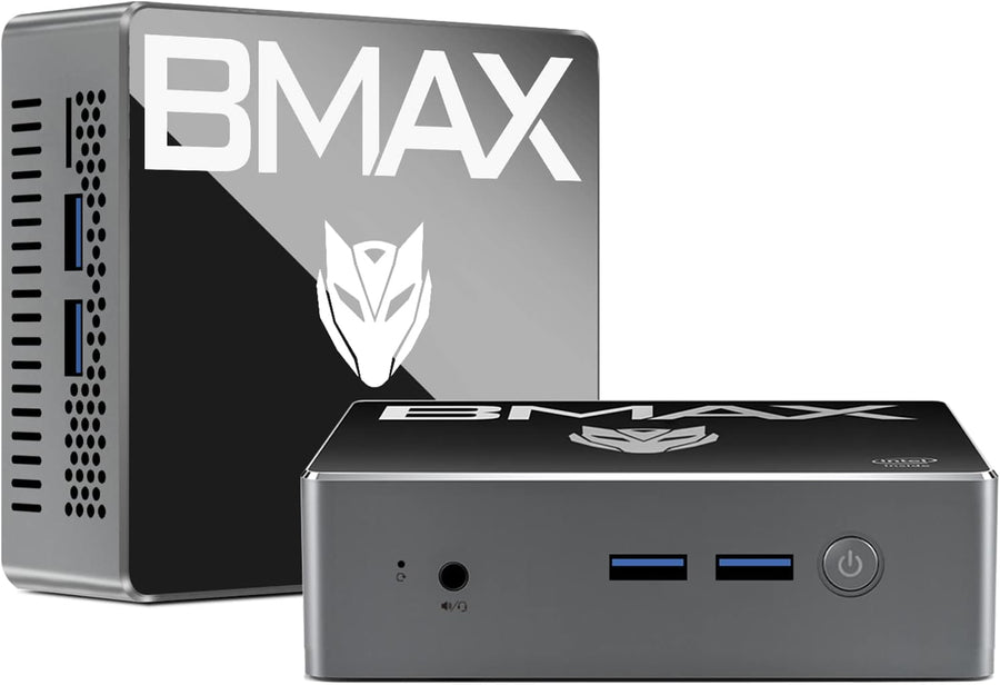 Bmax B2 Pro Mini PC 4-Core J4105 8GB LPDDR4/256GB SSD 4K 60Hz Mini Desktop - $85