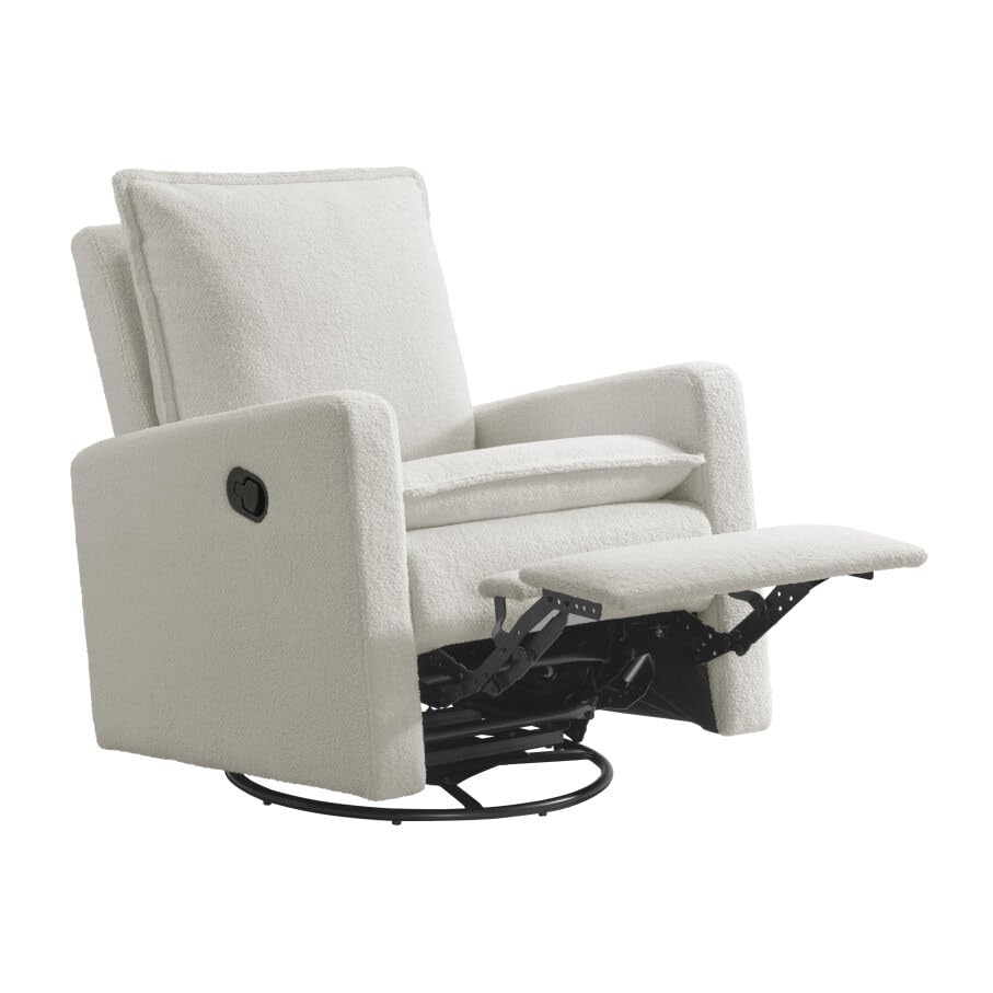 Oxford Baby Uptown Upholstered Swivel Glider and Recliner Nursery Chair - $230