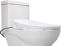 ALPHA BIDET UX Pearl Bidet Toilet Seat in Elongated White - $300