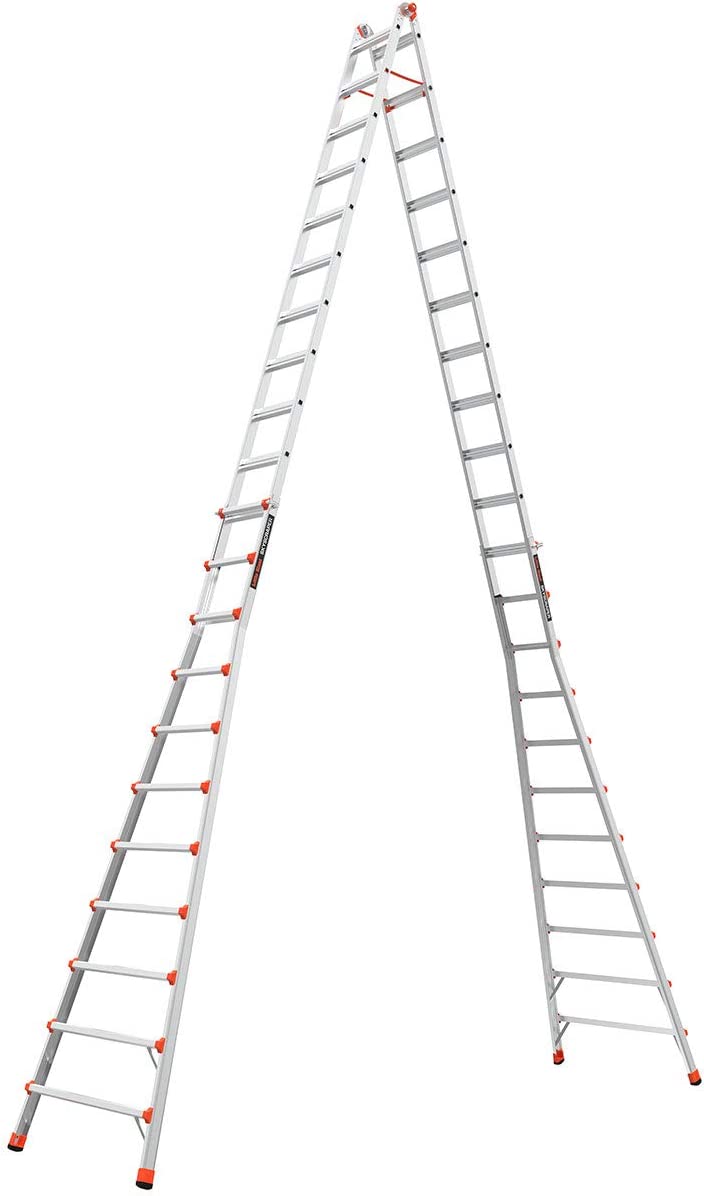 Little Giant Ladders, SkyScraper, M21, 11-21 Foot, Stepladder, Aluminum-$500