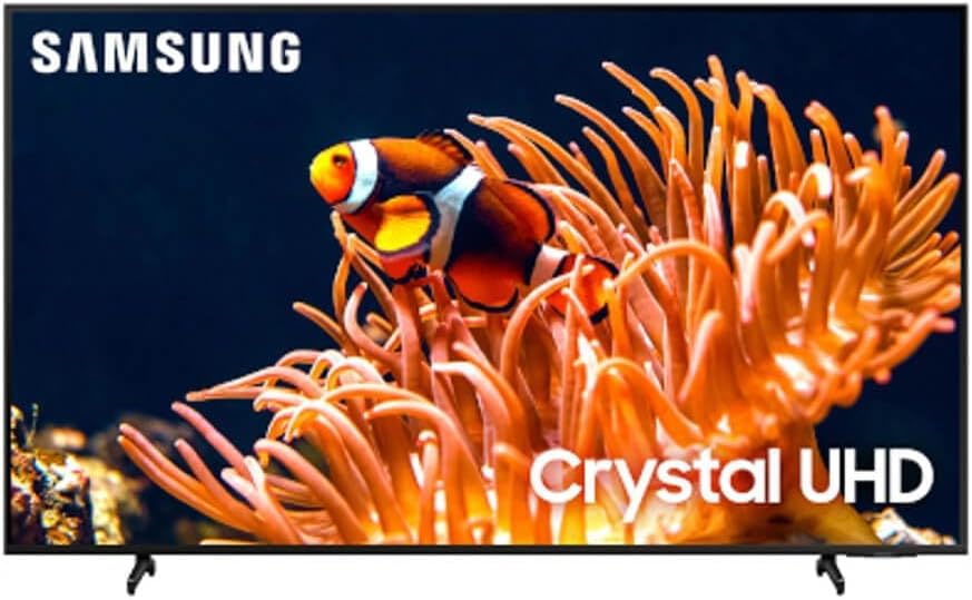 SAMSUNG 55-Inch Class 4K Crystal UHD DU8000 Series HDR Smart TV - $375