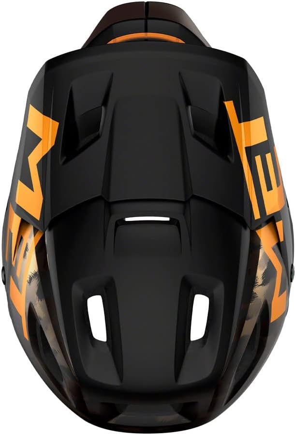 MET Parachute MCR MIPS Bike Helmet, Glossy Black, Matte Kiwi Iridescent - $220
