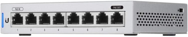 Ubiquiti US-8 Unifi Switch, Silver - $100