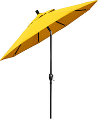 California Umbrella GSPT908302-F25 9' Round Aluminum Market, Crank Lift - $65