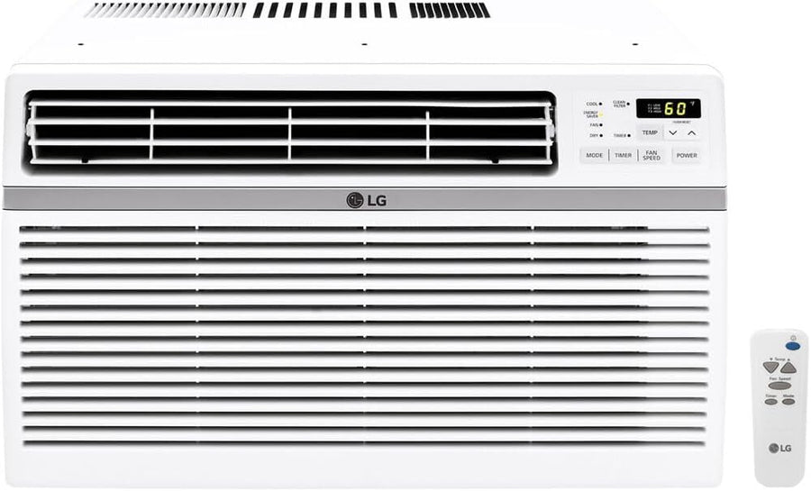LG 8,000 BTU Window Air Conditioner, 350 Sq.Ft. (14' x 25' Room Size) - $155
