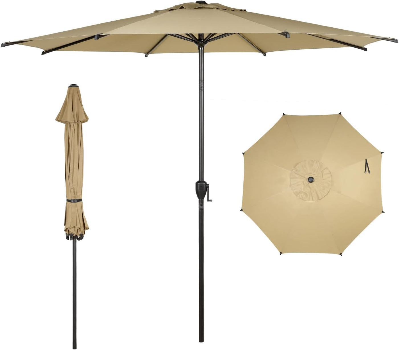 Abba Patio 9FT Lyon Outdoor Patio Umbrella Outdoor Table Umbrella - $30