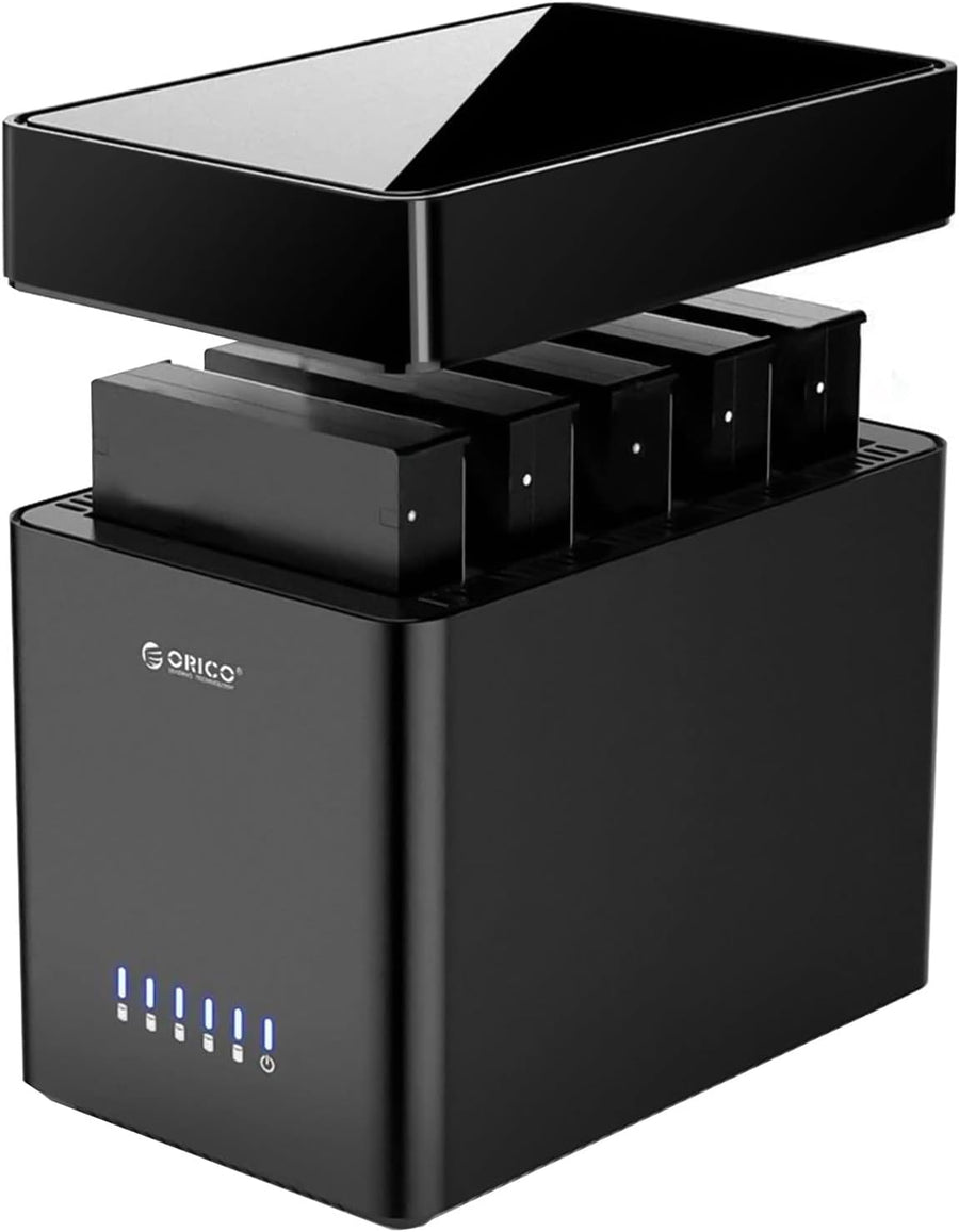 ORICO 5 Bay 3.5 Inch Hard Drive Enclosure USB C to SATA - $90