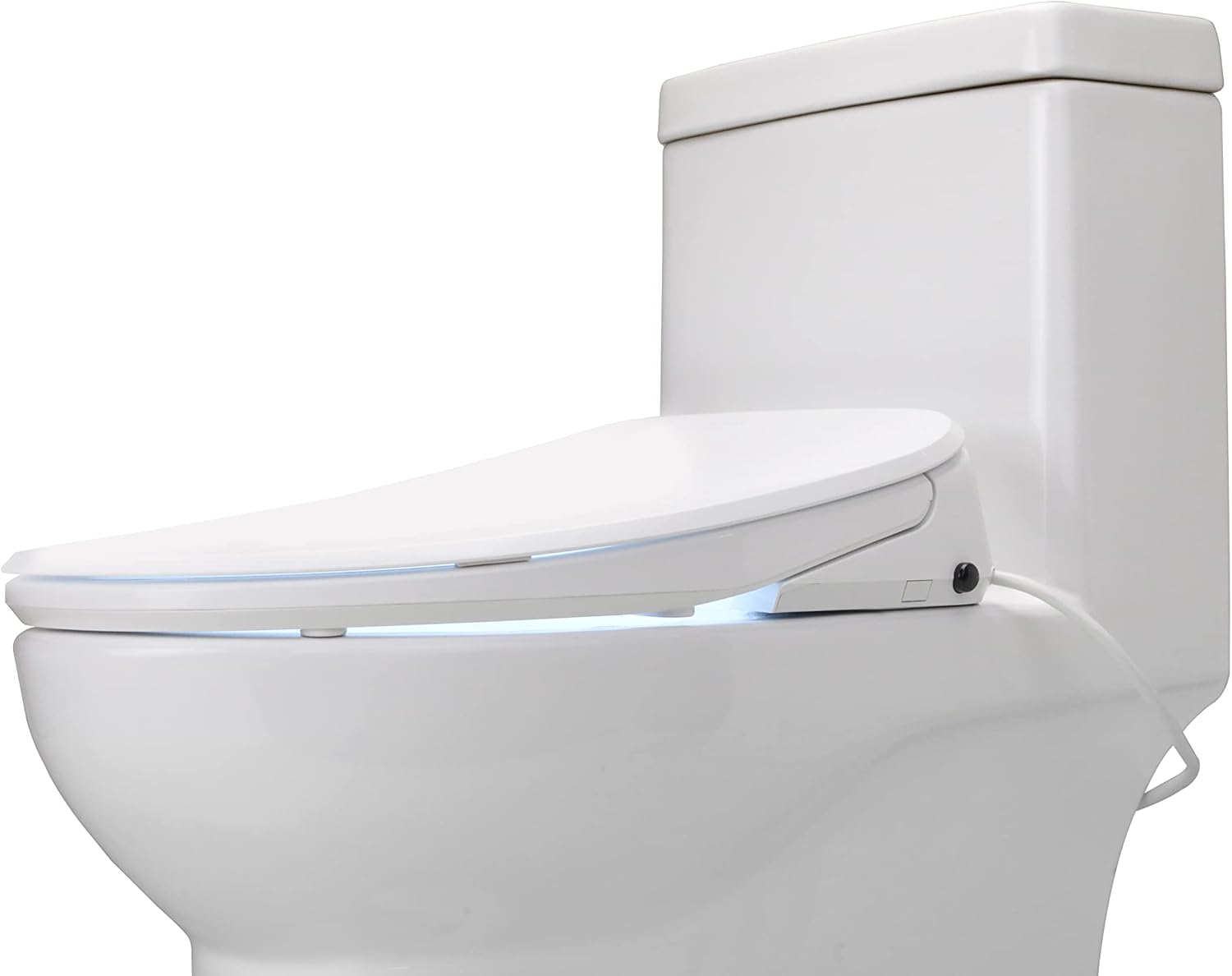 ALPHA BIDET UX Pearl Bidet Toilet Seat in Elongated White - $300